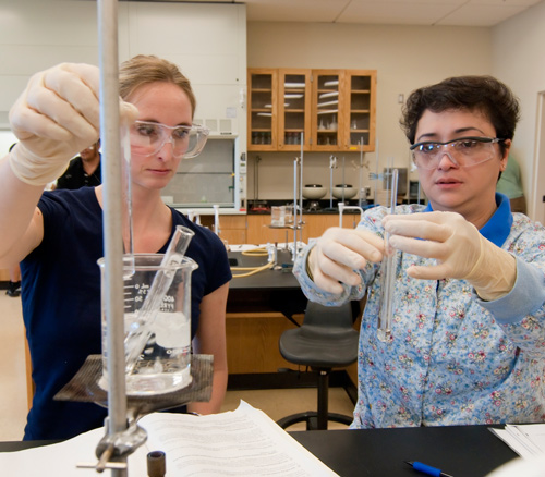 biotech students