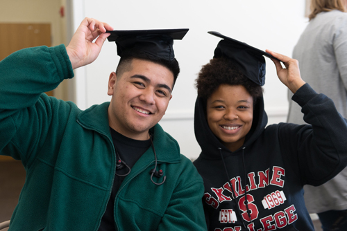 Skyline College graduates