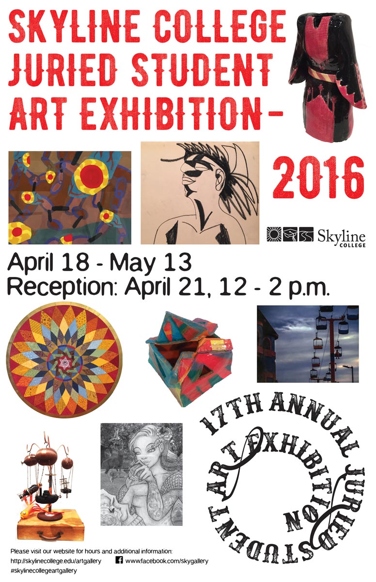 juried art exhibition show banner