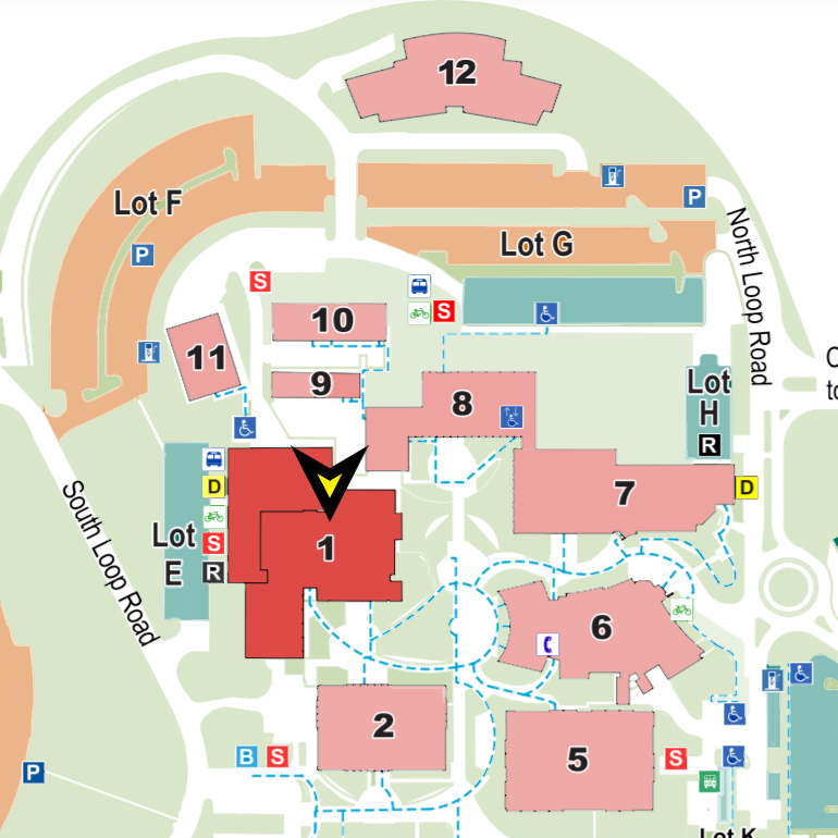 Map of Skyline College