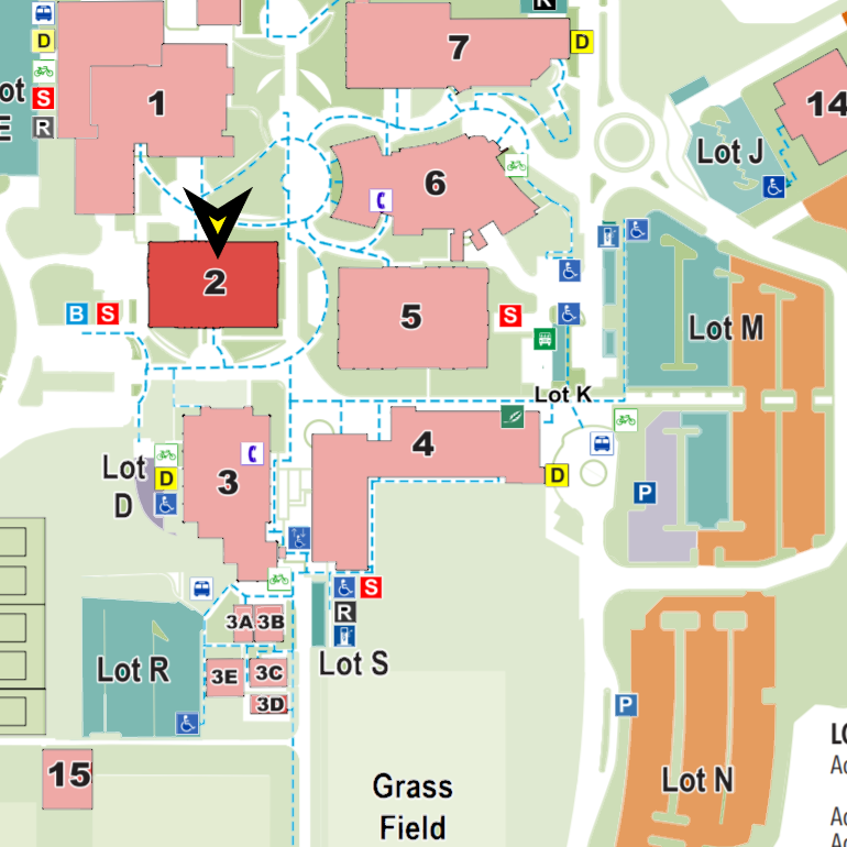 Map of Skyline College