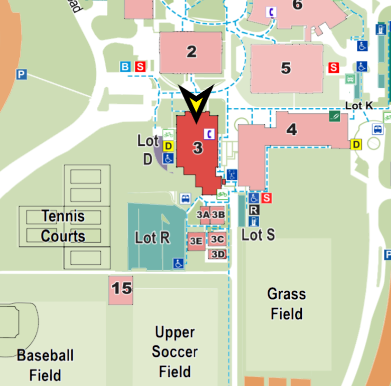 Map of Skyline College