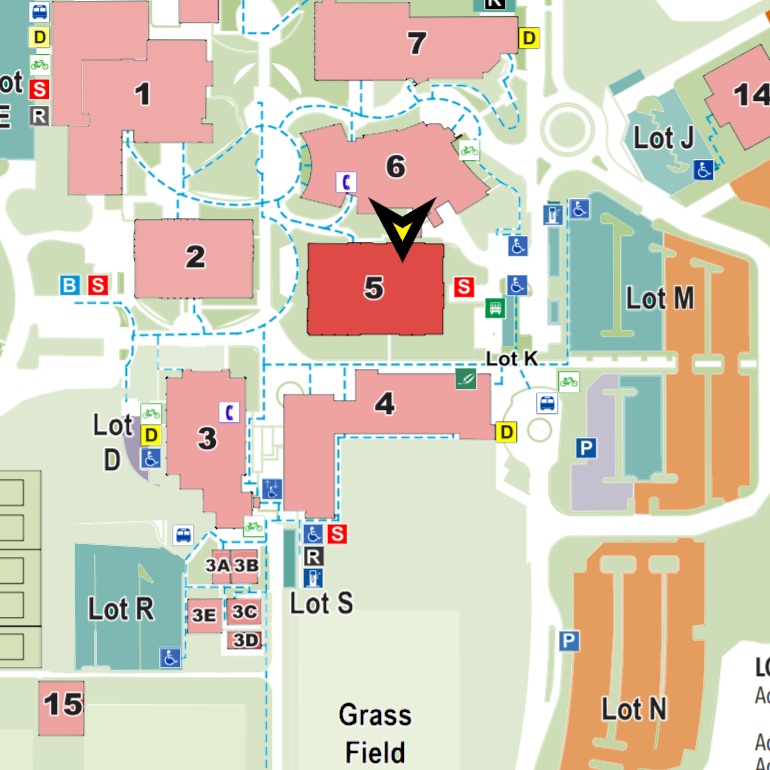 Map of Skyline College