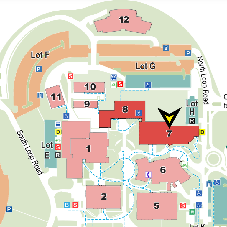 Map of Skyline College