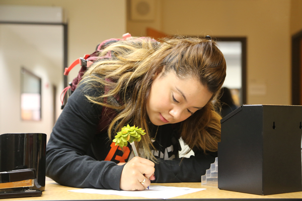 Student at DRC class