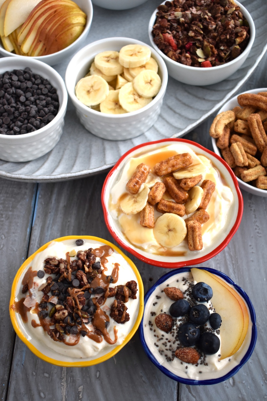 PacDining plate of pastries