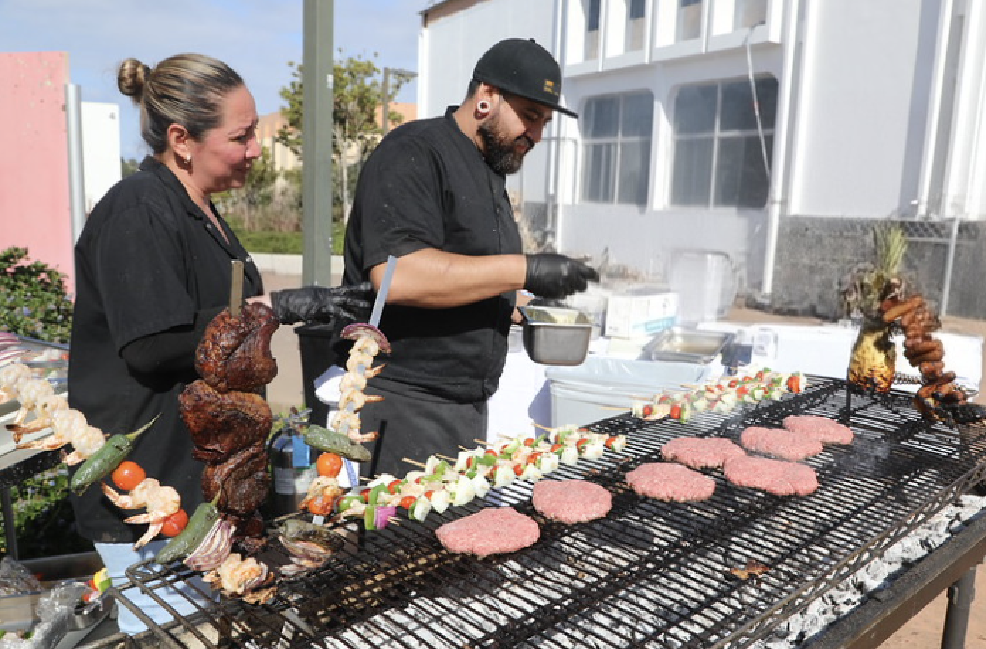 PacDining BBQing in the Quad