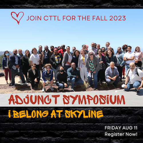 join cttl for adjunct symposium