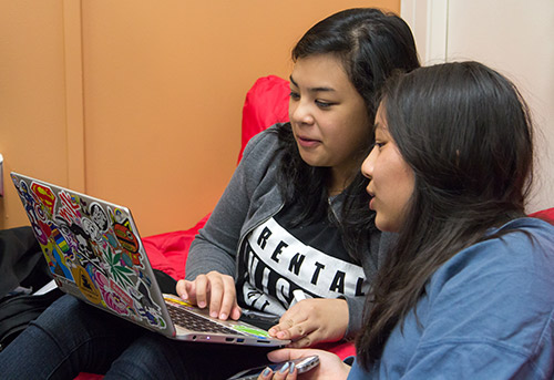 Middle College student at Skyline College
