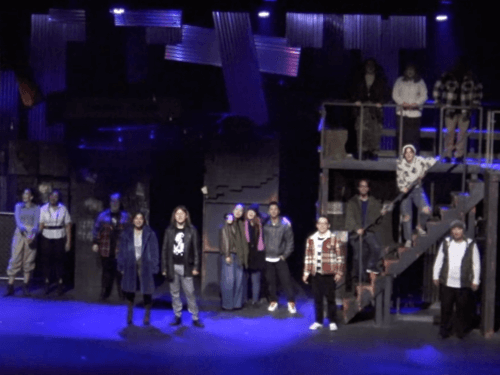 production of RENT the musical