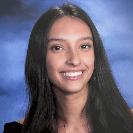 Formal Senior Portrait of a smiling Sierra Legos